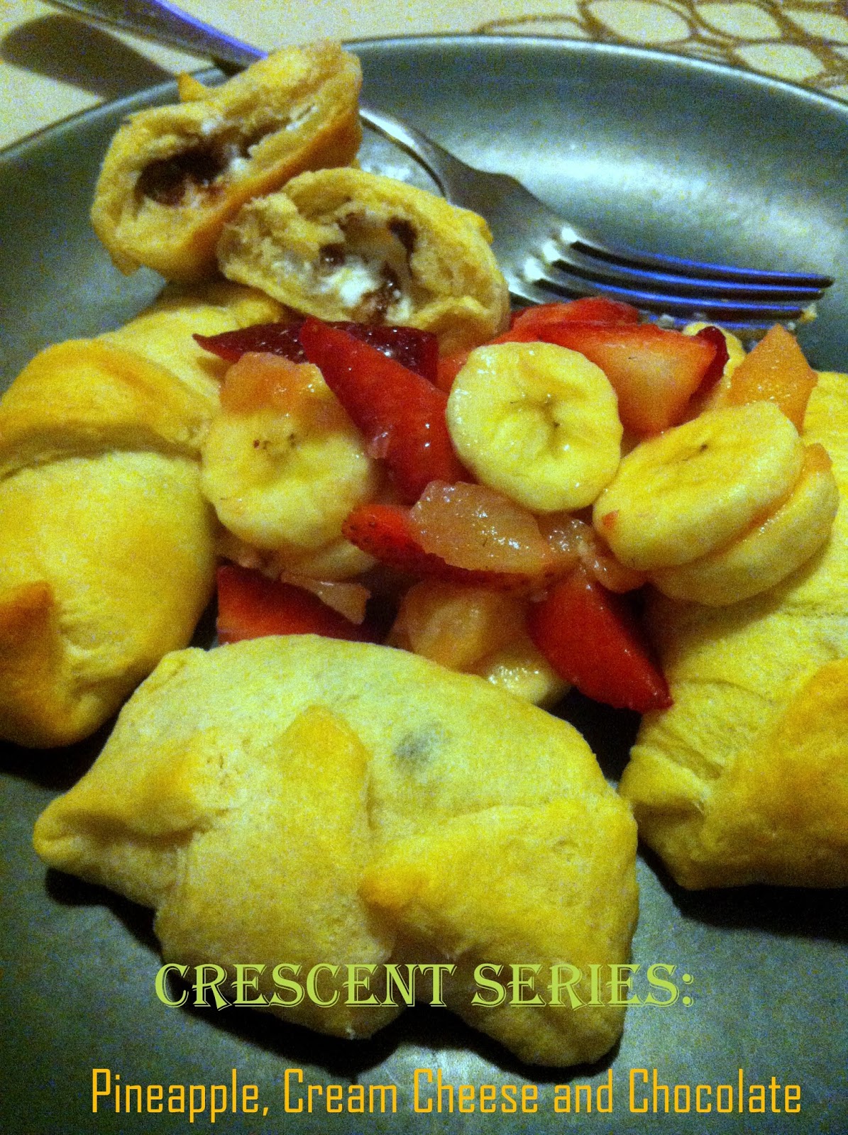 Pin there, Tried that Crescent Series Pineapple, Cream Cheese and