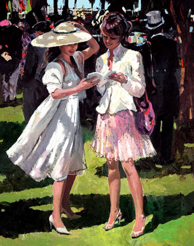 Sherree Valentine-Daines 1956 | British impressionist painter Sherree Valentine-Daines 1956 | British impressionist painter