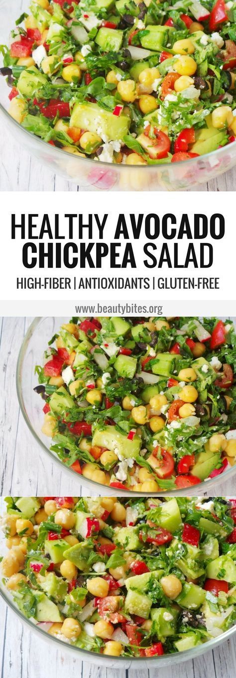 The Best Avocado Chickpea Salad for Summer