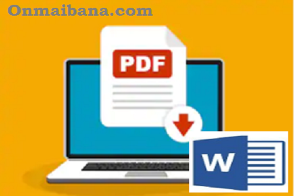 Cara Mengubah File PDF Ke Word
