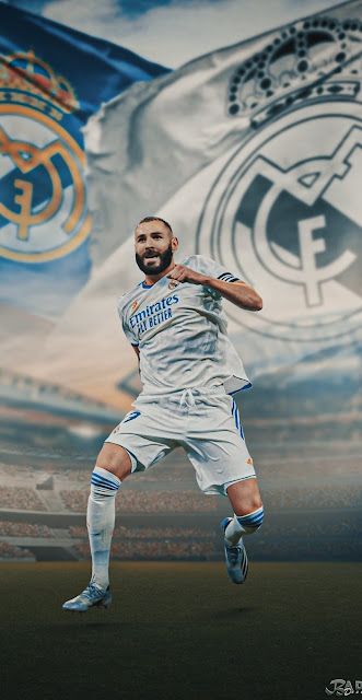 خلفيات بنزيما مع ريال مدريد 4K