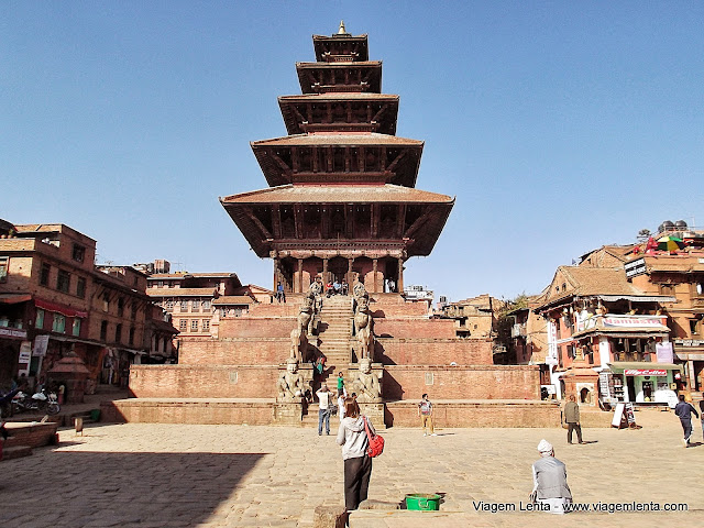 A Durbar Square de Bhaktapur