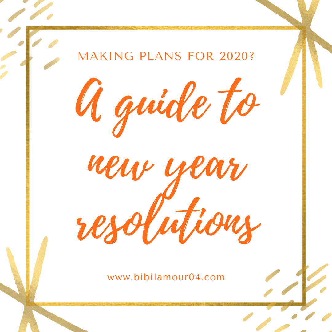 Alternative new year’s resolutions… A guide to new year resolutions