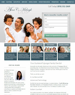 stfamilydentist website design by Solution21