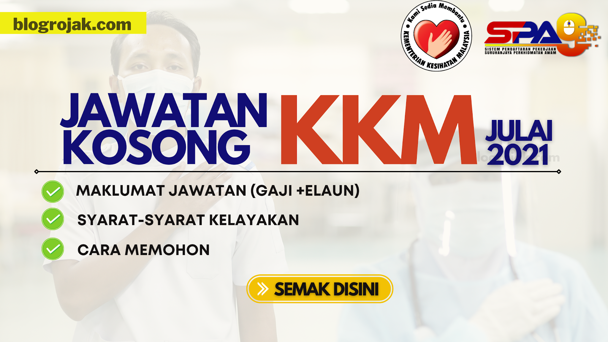 Kementerian kerja kesihatan malaysia kosong Permohonan Jawatan
