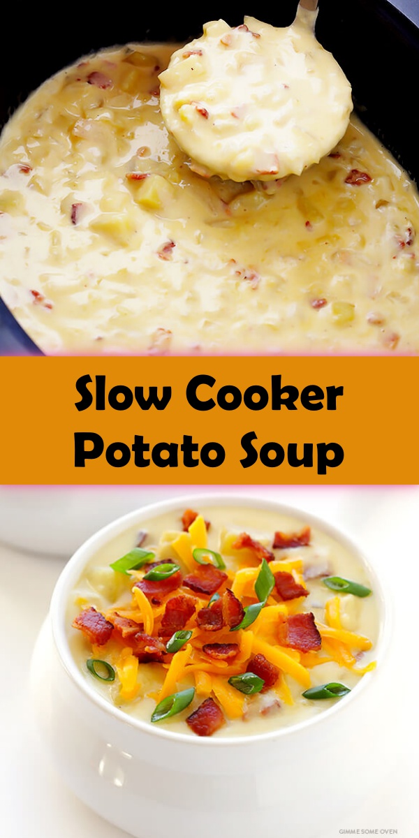 SLOW COOKER POTATO SOUP Cook, Taste, Eat