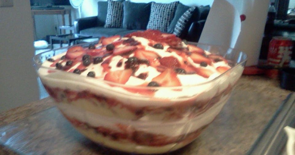 PUNCH BOWL CAKE RECIPE BY PAULA DEEN