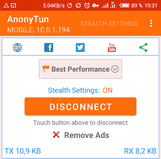 Comment configurer le VPN AnonyTun sur Orange Mali