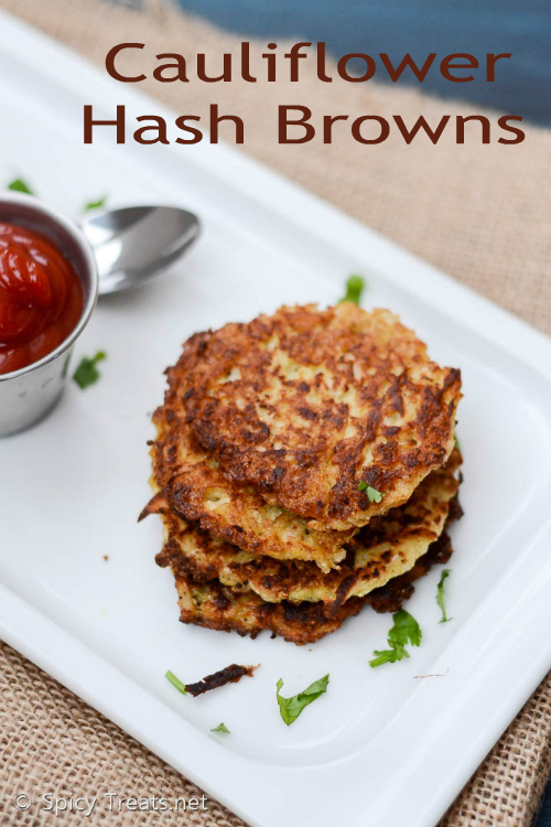 Cauliflower Hash Browns