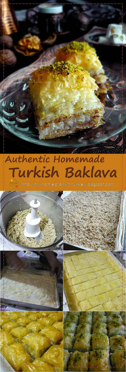 Citra's Home Diary: Turkish Baklava easy Recipe