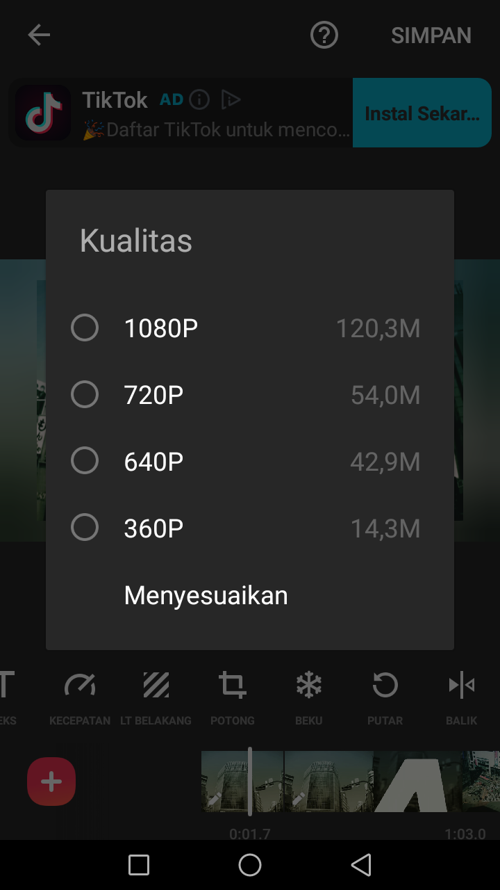 Cara edit video menggunakan Android Inshot Iqna