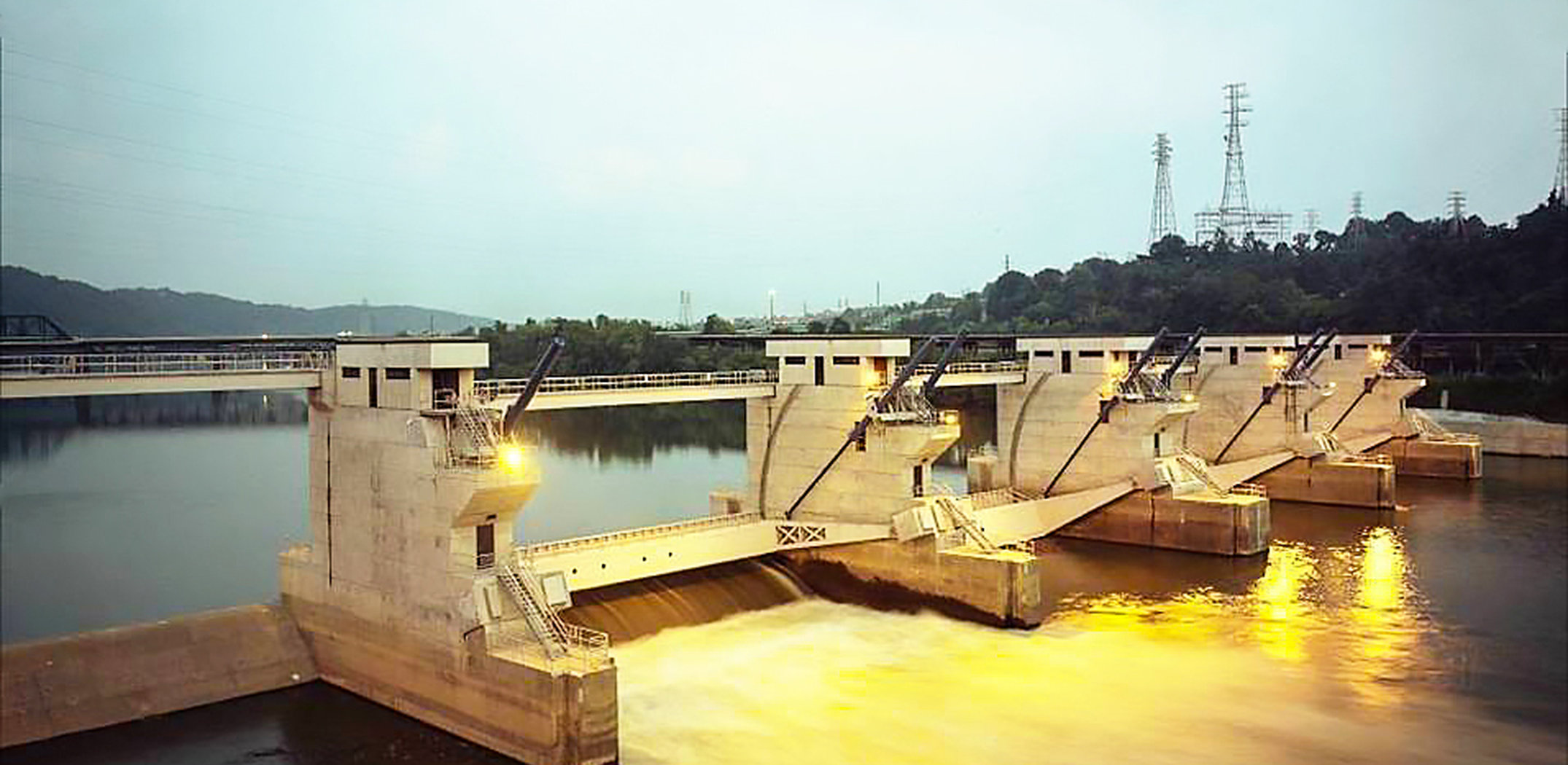 Industrial History 1902,1953,2004 Braddock (2) Locks and Dam on