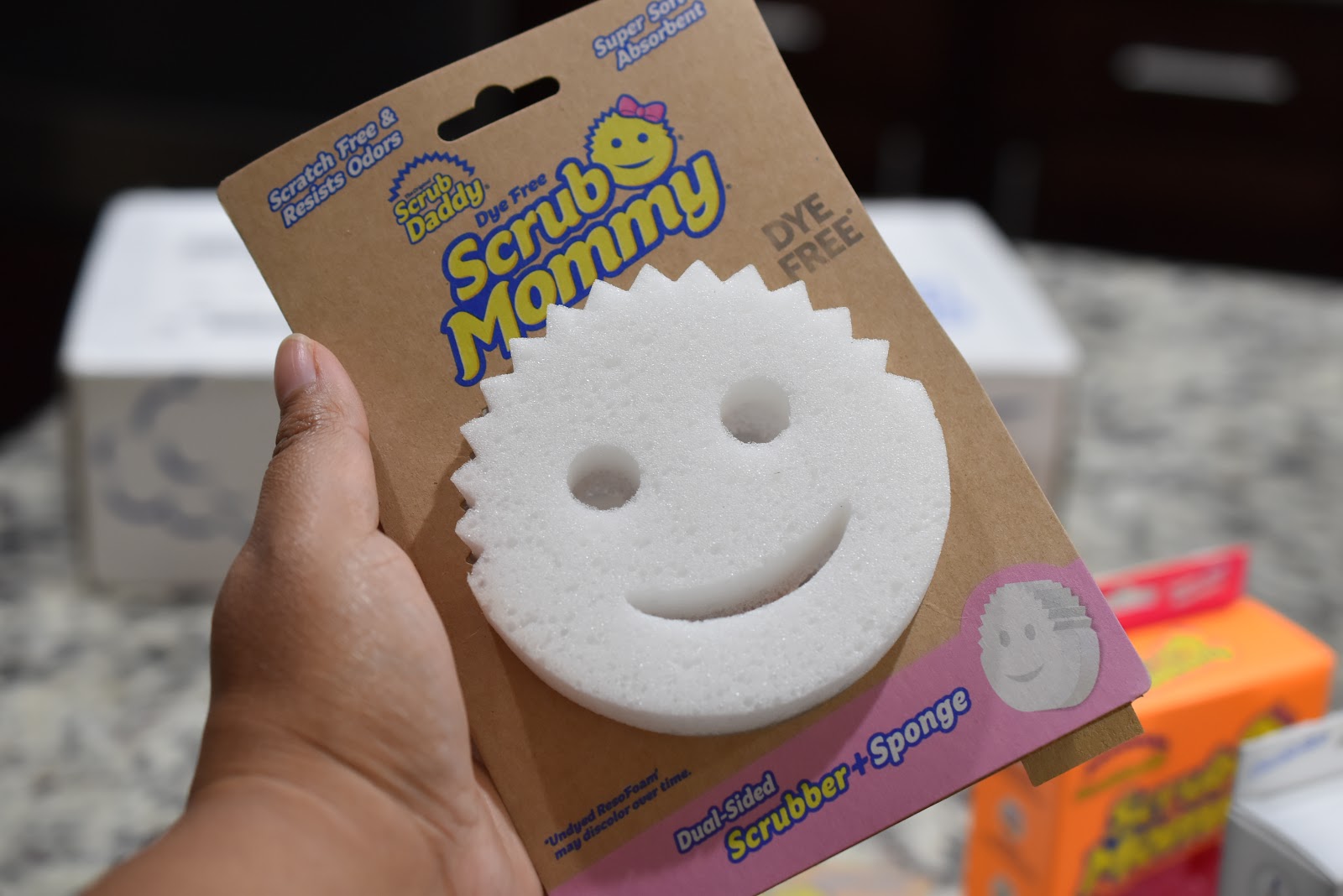 Deeply Clean StuckOn Messes with Scrub Daddy and Mommy Scrubber Sponges