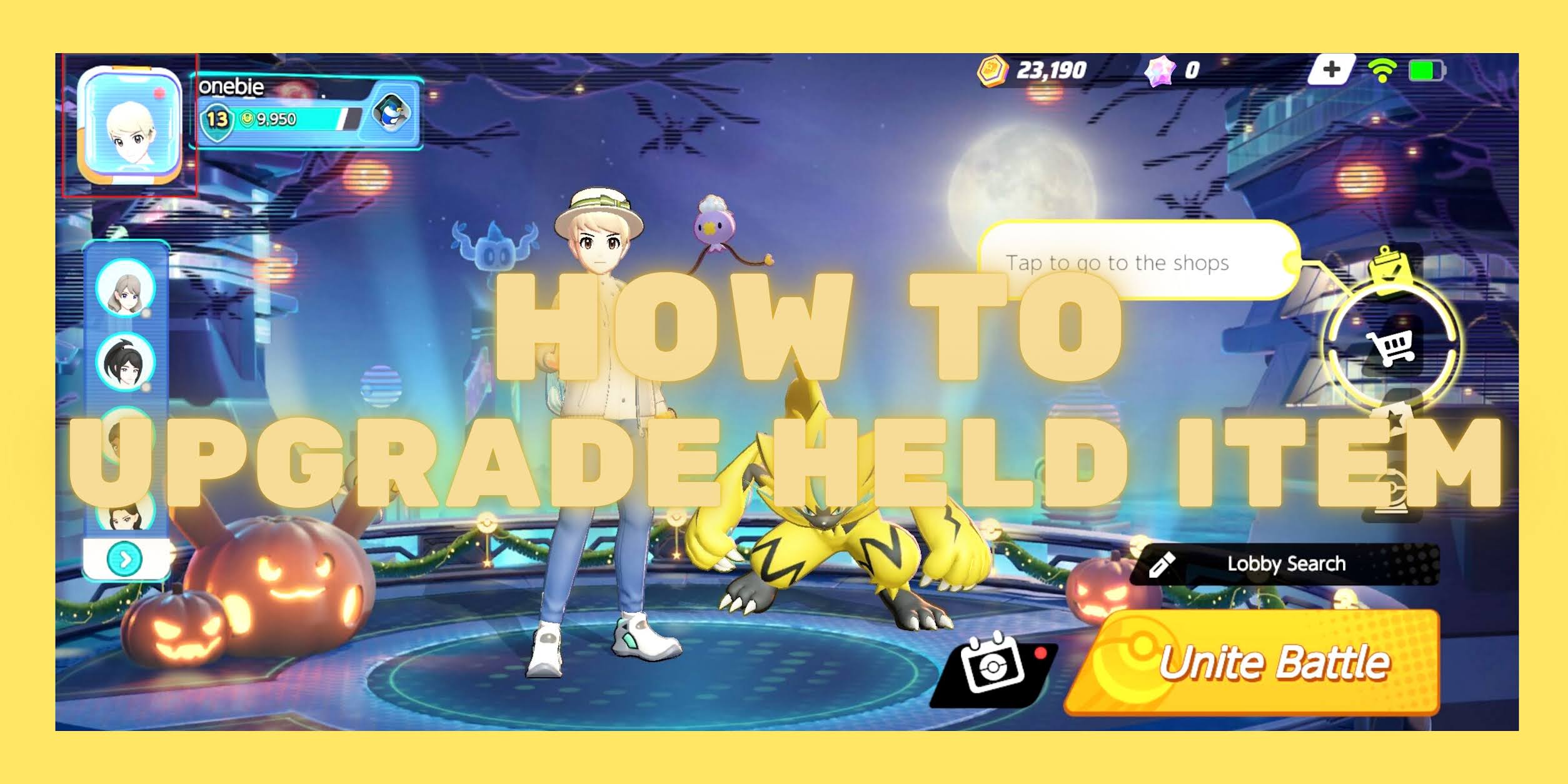 4 Langkah Cara Upgrade Held Item Di Pokemon Unite NEWBIE CODE NEWS BELAJAR IT ONLINE