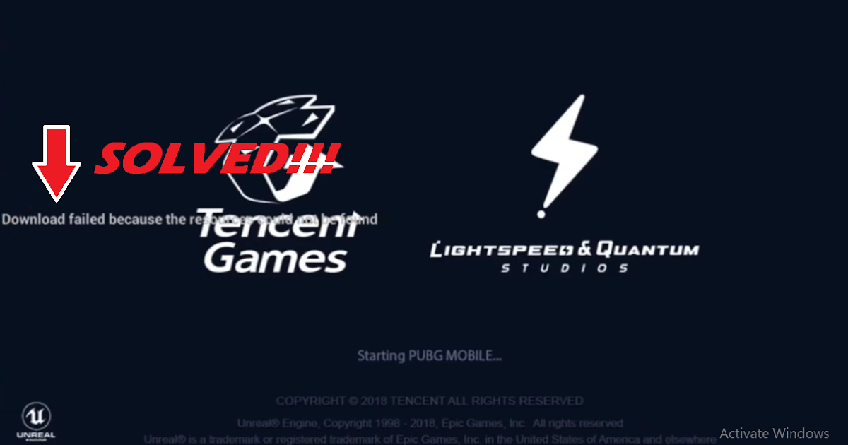 Download failed because resources not found. Download failed because resources not found