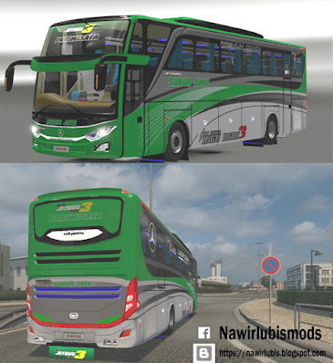 Mod ets2 bus jetbus 3 by FPS