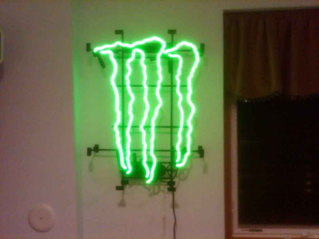 Wiki Neon Sign Blog Monster Energy Drinks Neon Sign for Home