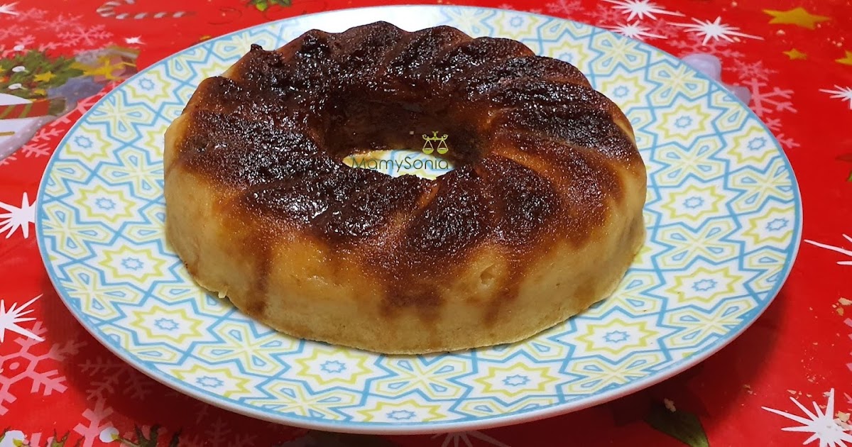 LAS RECETAS DE MAMY SONIA PUDIN DE PAN DURO CON CREMA DE CACAO EN