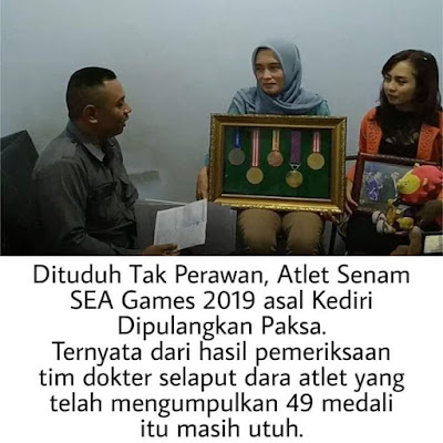 Dituduh Tidak Perawan Atlet Senam Lantai Asal Kediri Dipulangkan Secara Paksa Kuasa Hukum SAS Meminta Kemenpora Menindak Tegas Dituduh Tidak Perawan Atlet Senam Lantai Asal Kediri Dipulangkan Secara Paksa Kuasa Hukum SAS Meminta Kemenpora Menindak Tegas
