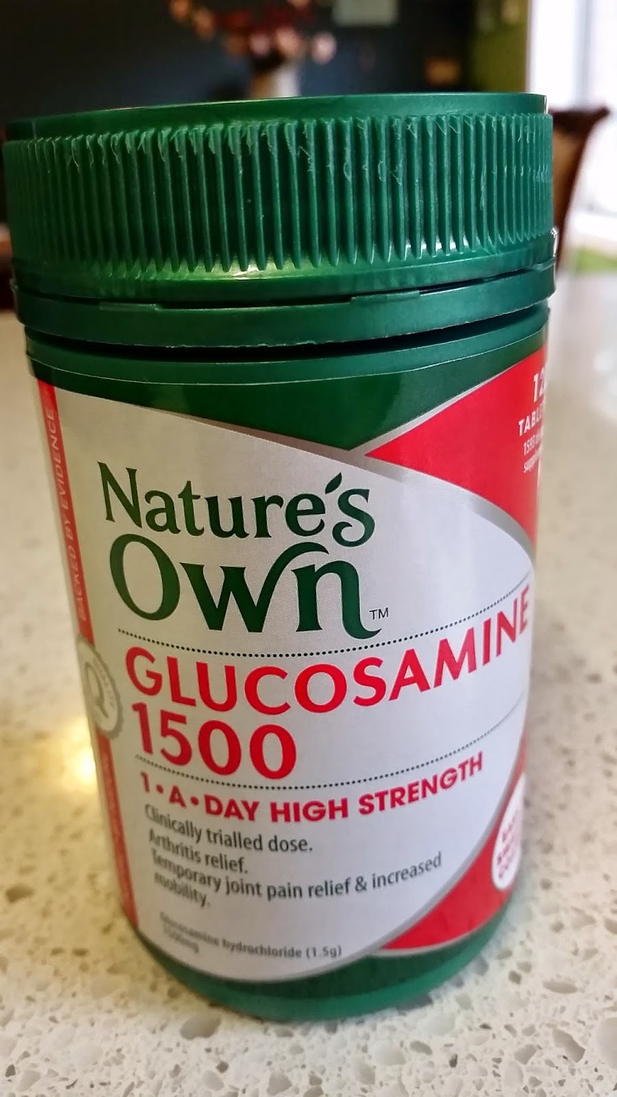Downunder Universe Store Nature's Own GLUCOSAMINE 1500 1 A day HIGH