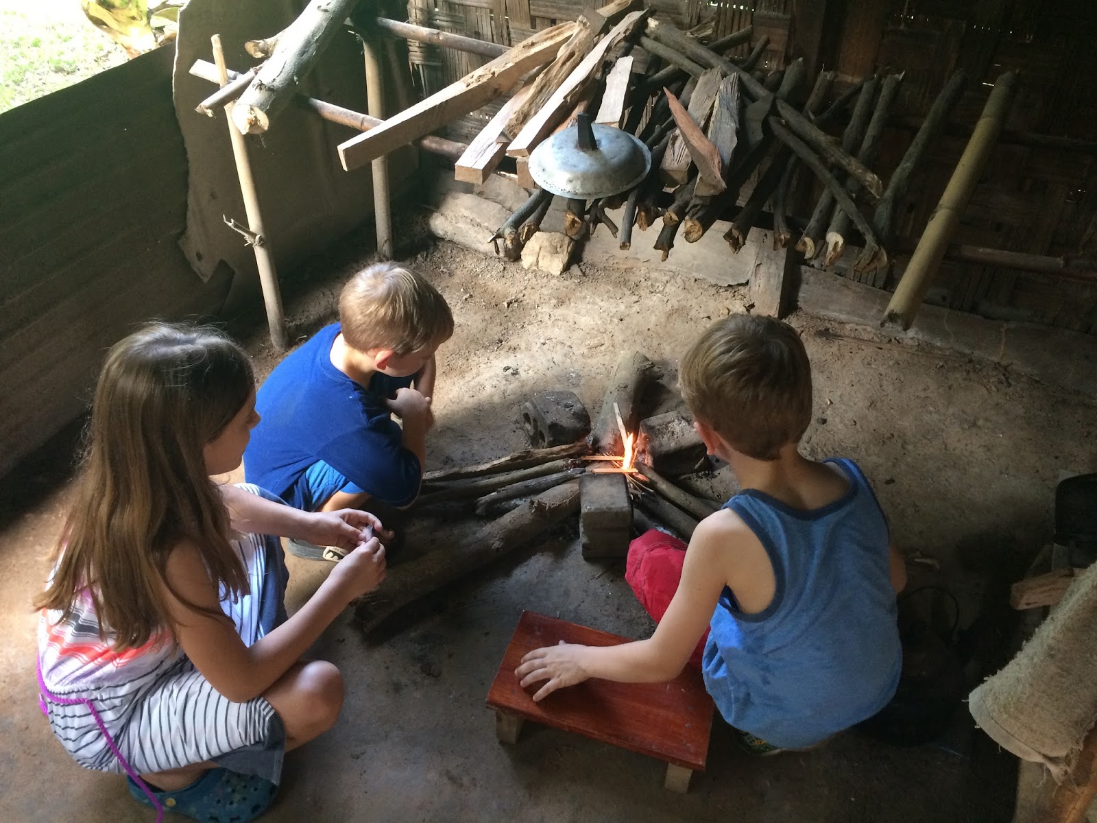 the cole tree: The Three Stone Fire
