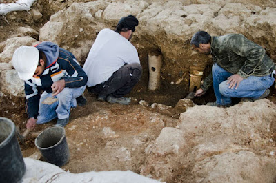 Se encontró una antigua vinoteca y un baño romano en Jerusalem