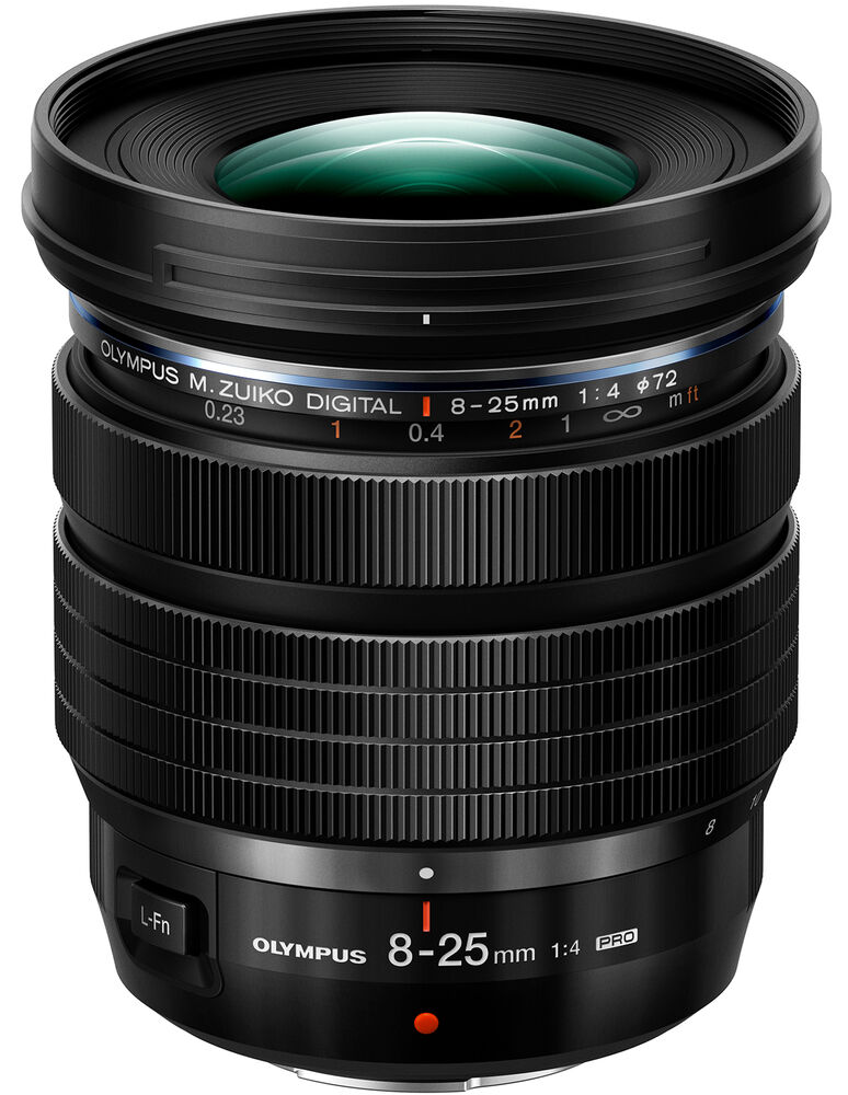 Новый объектив Olympus M.Zuiko Digital ED 8-25mm f/4 Pro