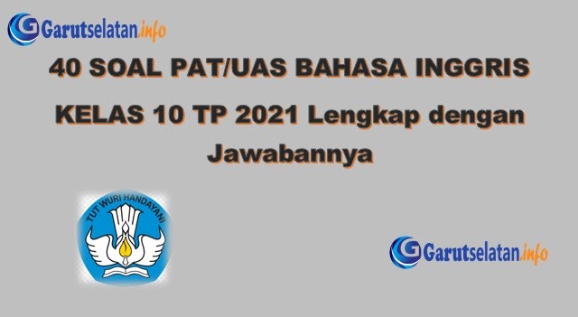 41+ Soal Uas Bahasa Inggris Kelas 12 Dan Kunci Jawaban Gif