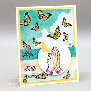 His Love Stamp Set, Click to learn how I used this stamp set to create my card for this week's sketch challenge at the Spot.