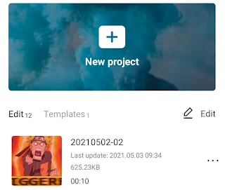 create a new project