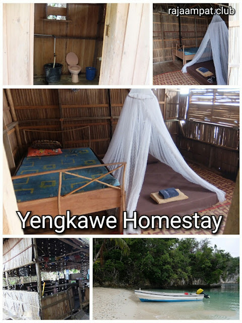 bedroom, toilet, dining room of Yengkawe homestay