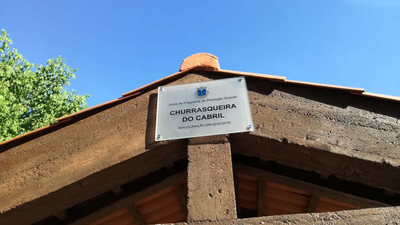 Placa da Churrasqueira do Cabril Placa da Churrasqueira do Cabril