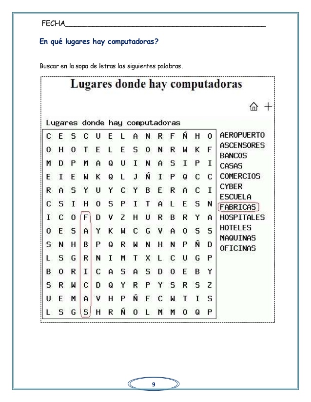 Informática para Preescolares Actividades Practicas Informática para Preescolares Actividades Practicas