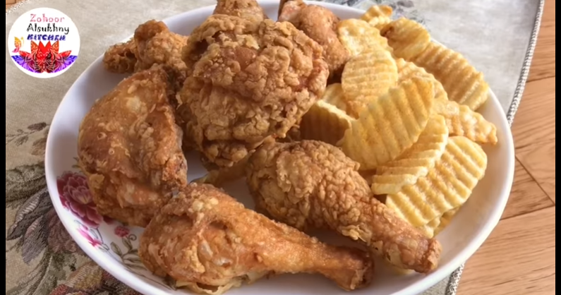 بروستد الدجاج اسهل وافضل طريقة مع سر القرمشة مثل كنتاكي Youtube