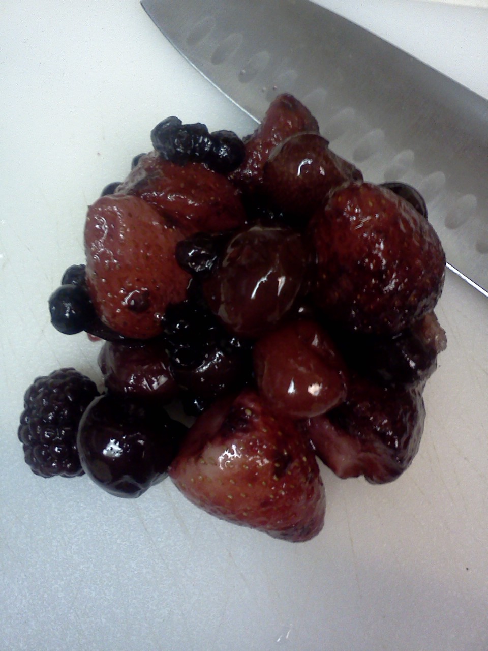 AfroVeganChick Vegan Cherry Berry Walnut Scones