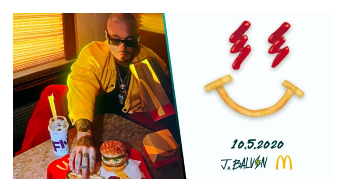 J Balvin es el segundo invitado al menú de McDonald’s