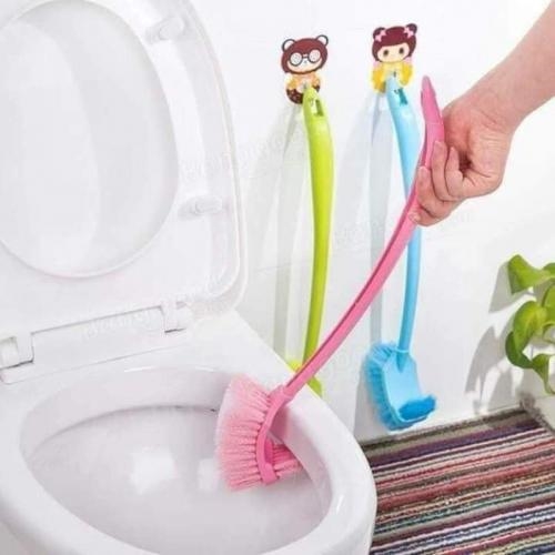 Combo 2 CHỔI CỌ TOILET – NHÀ VỆ SINH 2 ĐẦU TIỆN DỤNG