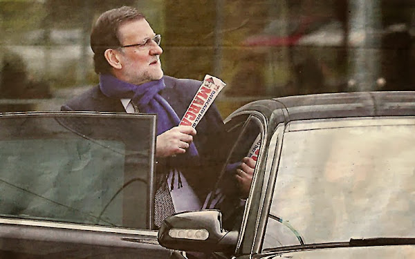 Rajoy con su diario de cabecera