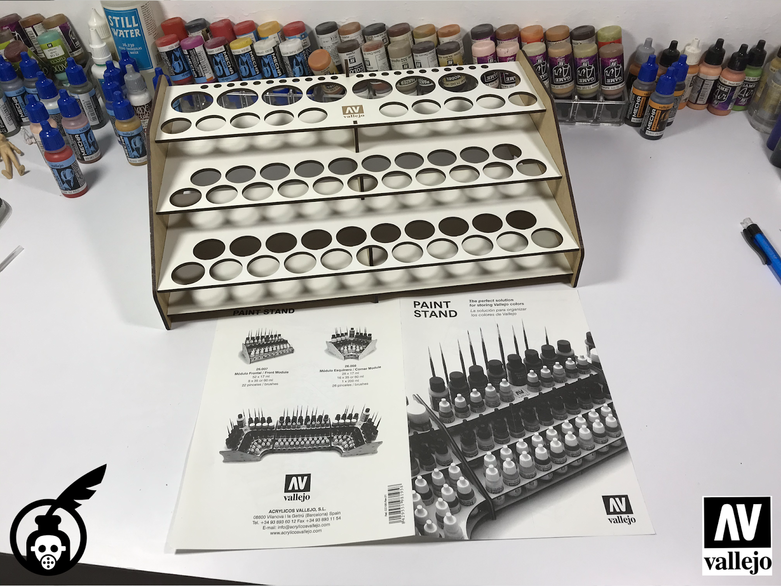 Vallejo Paint Stand Unboxing Don Suratos aka DC23