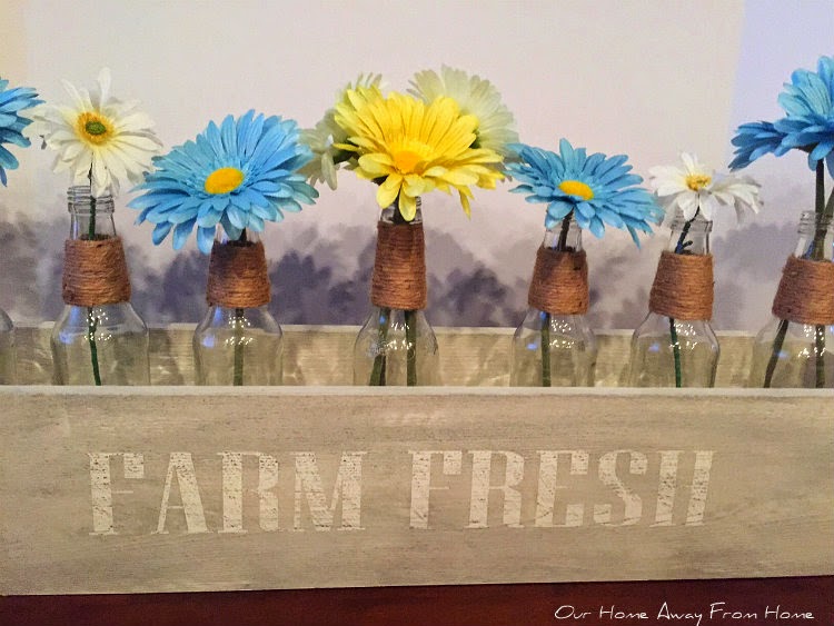 Our Home Away From Home DIY GLASS BOTTLE CRATE