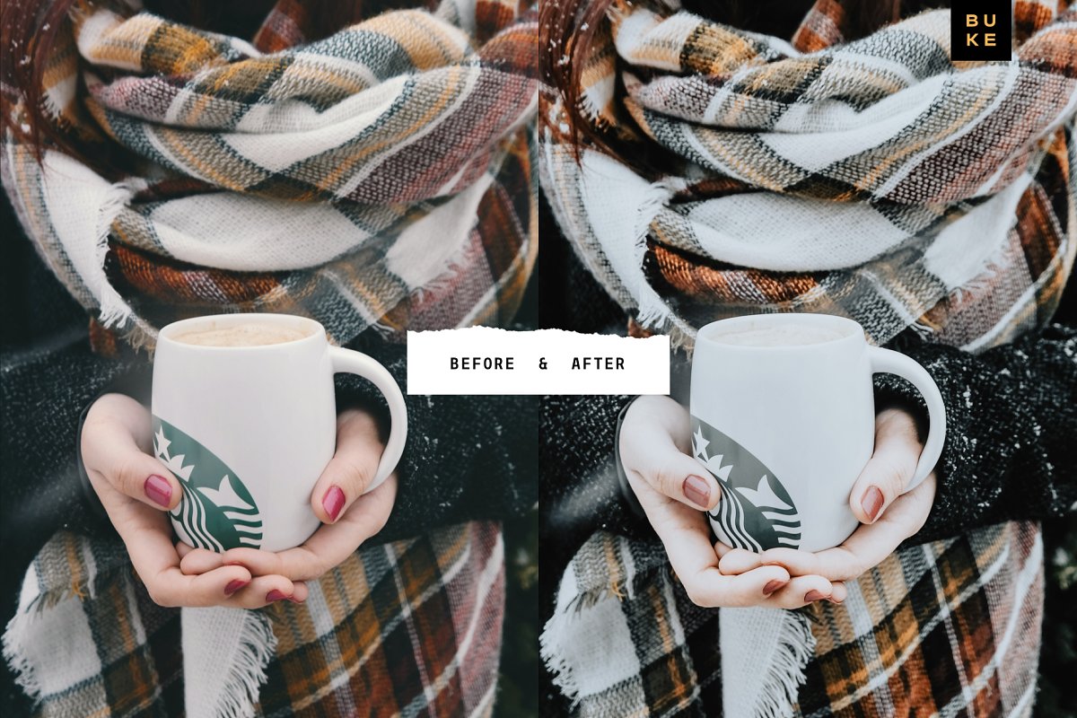 Folk White - Lightroom Presets Pair (DNG, XMP, LR)