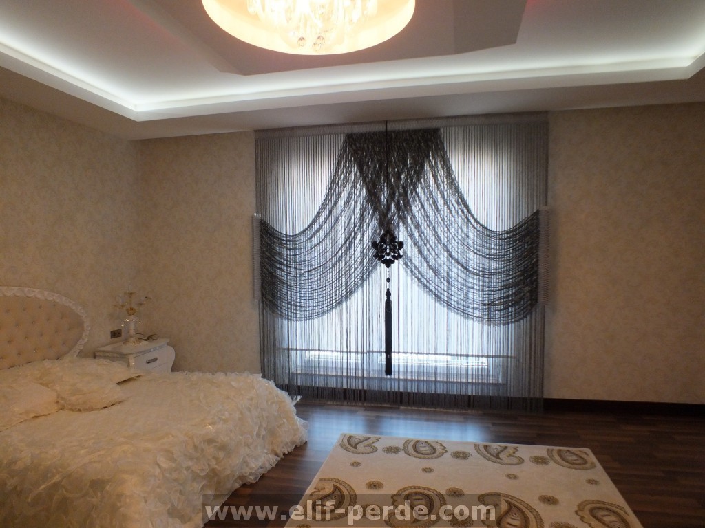 modern yatak odası perde modelleri 2014