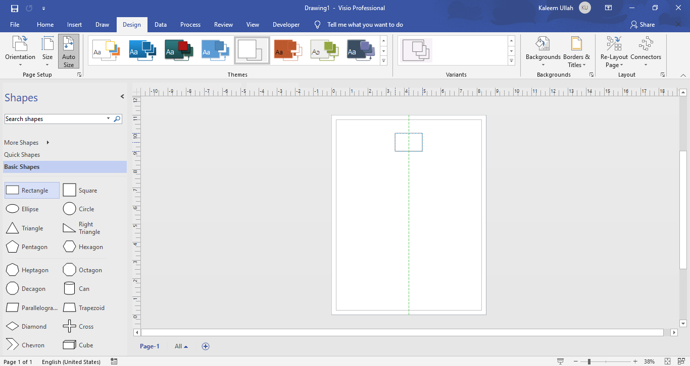 How to find Basic shapes in Visio 2019 (Benefits of Basic Shapes)