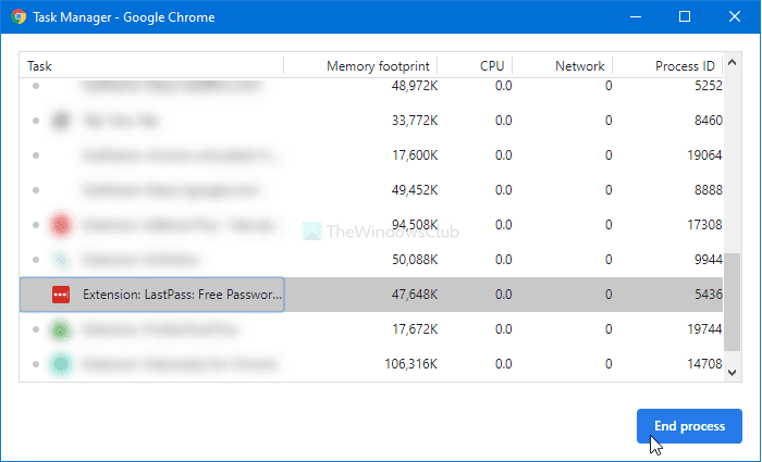 Rozšíření Google Chrome nefungují