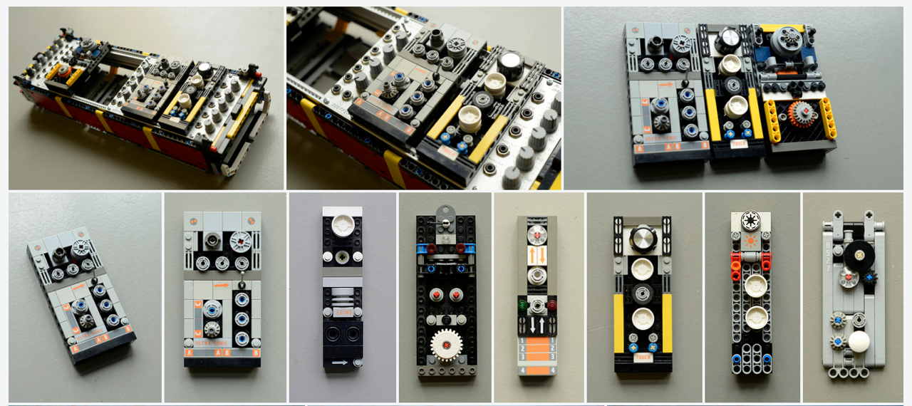 MATRIXSYNTH: Lego Eurorack Modules by decay