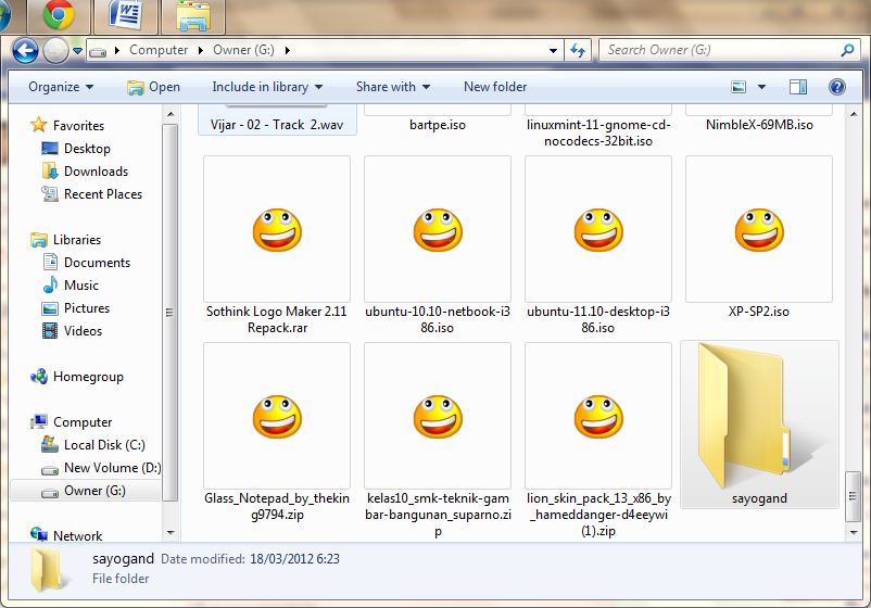 Cara Membuat Drive Baru dari Folder
