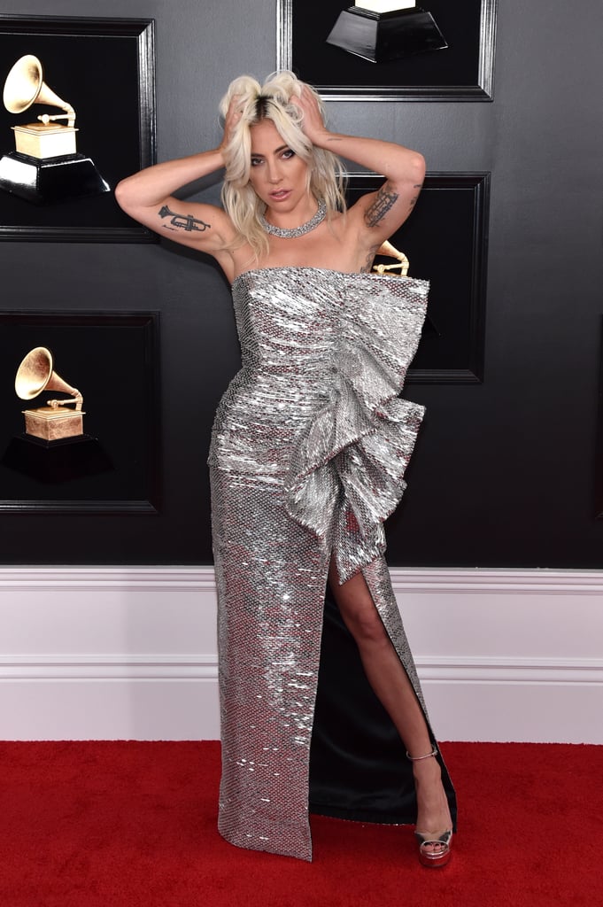 Hair how to: Lady Gaga at the 61st Annual Grammy Awards, using ghd
