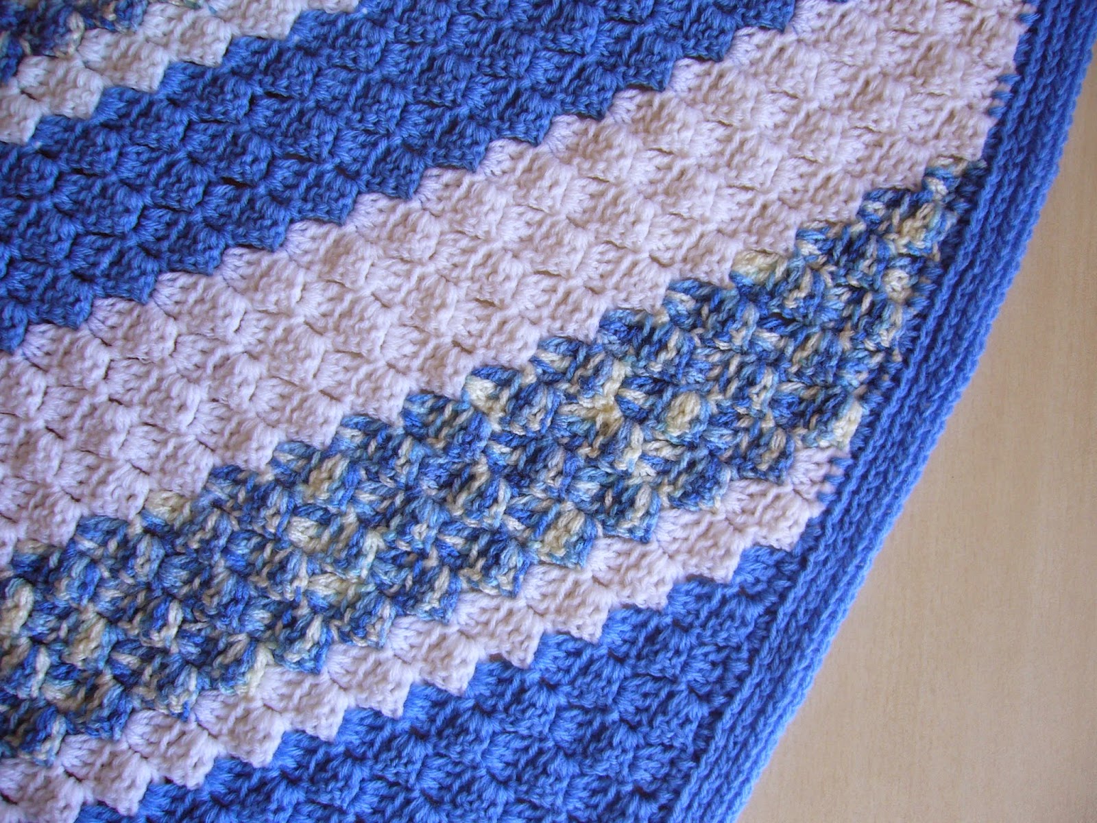 crochet c2c blanket edging