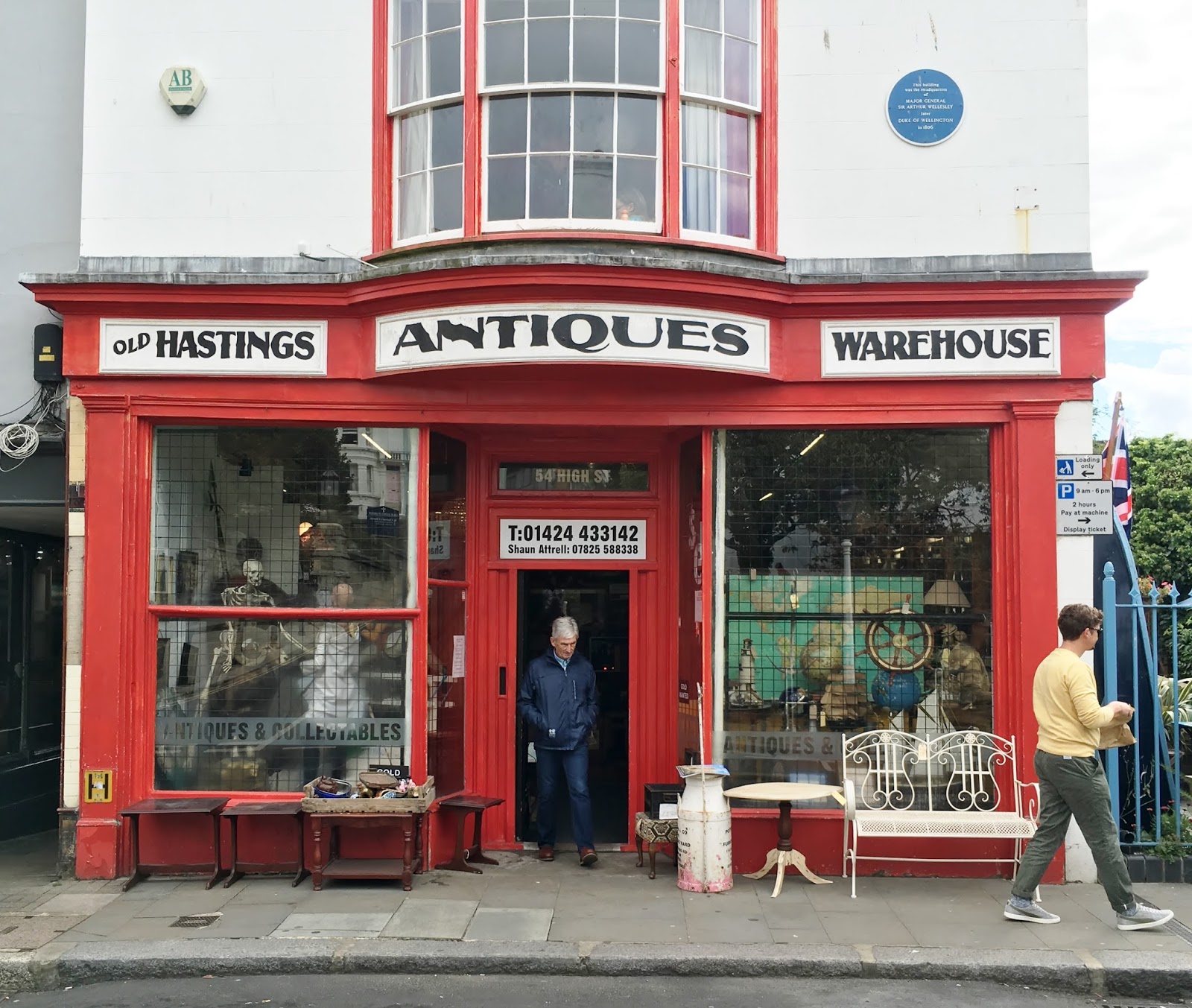 Hastings Old Town antique and junk shops