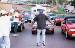 I-70 shutdown on July 13, 1999.